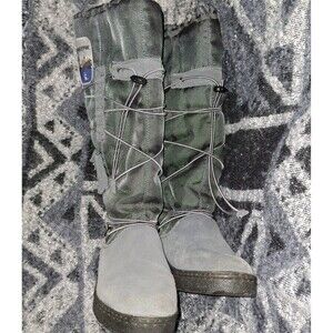 Rare Bearpaw Size 7 1277W - Boreal Tall Winter Boots Wool Blend Lining Sheepskin